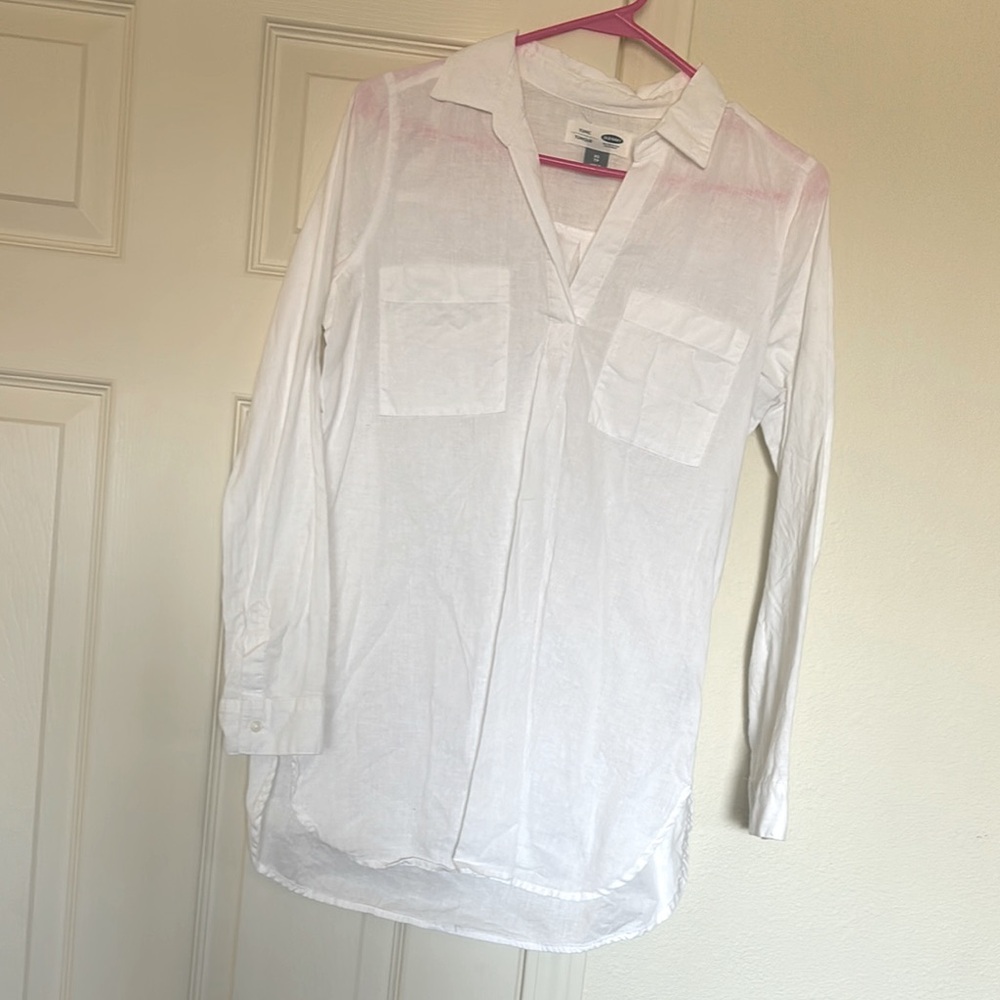 Old Navy Linen Tunic 🩵